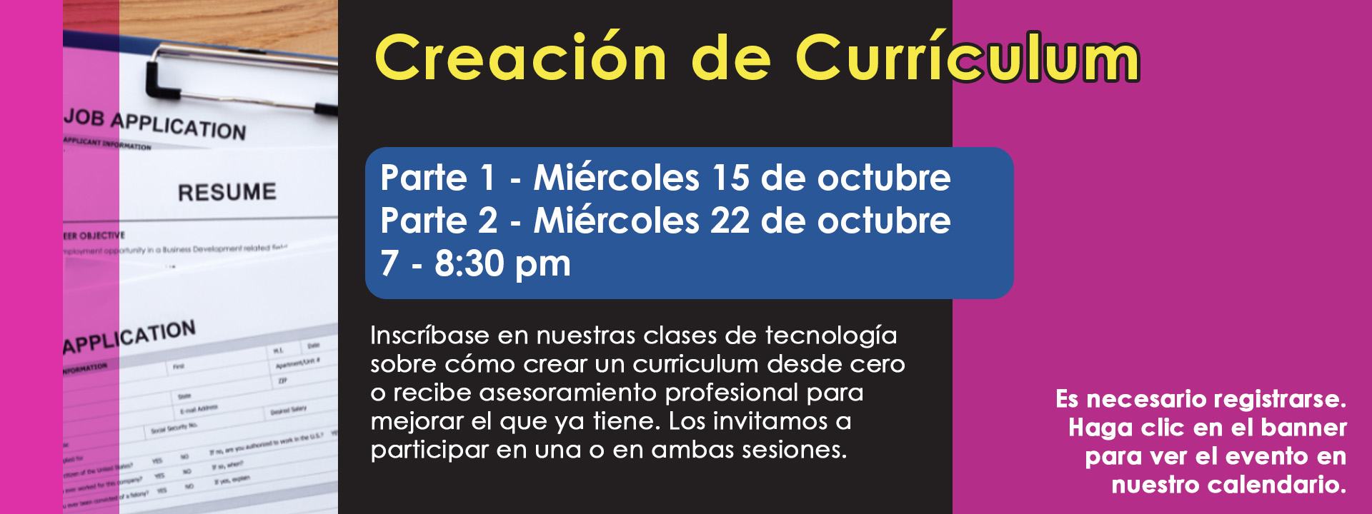Curriculum creation Oct